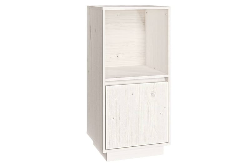 beBasic skænk 38x35x80 cm massivt fyrretræ hvid - Hvid - Opbevaring - Opbevaringsmøbler - Skænke & sideboards