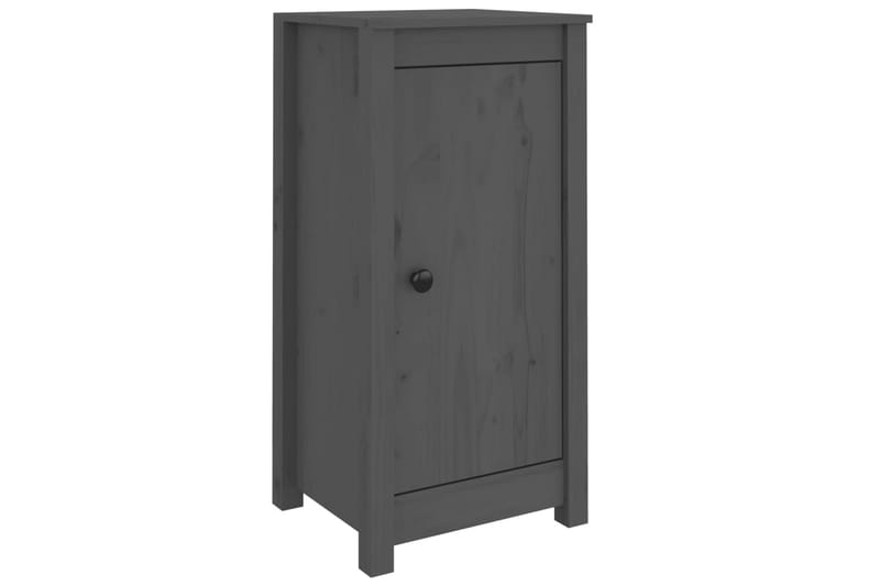 beBasic skænk 40x35x80 cm massivt fyrretræ grå - GrÃ¥ - Opbevaring - Opbevaringsmøbler - Skænke & sideboards