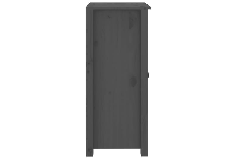 beBasic skænk 40x35x80 cm massivt fyrretræ grå - GrÃ¥ - Opbevaring - Opbevaringsmøbler - Skænke & sideboards