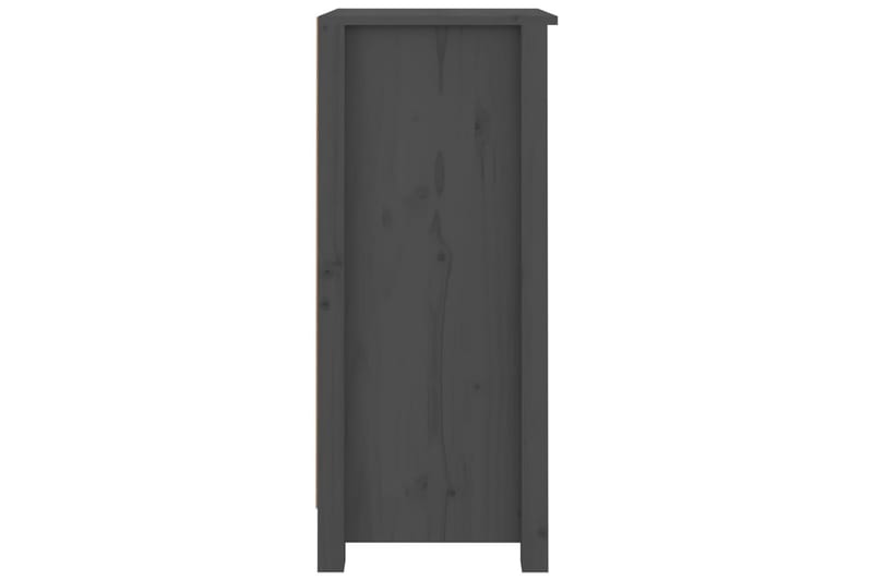 beBasic skænk 40x35x80 cm massivt fyrretræ grå - GrÃ¥ - Opbevaring - Opbevaringsmøbler - Skænke & sideboards