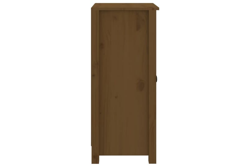 beBasic skænk 40x35x80 cm massivt fyrretræ gyldenbrun - Brun - Opbevaring - Opbevaringsmøbler - Skænke & sideboards