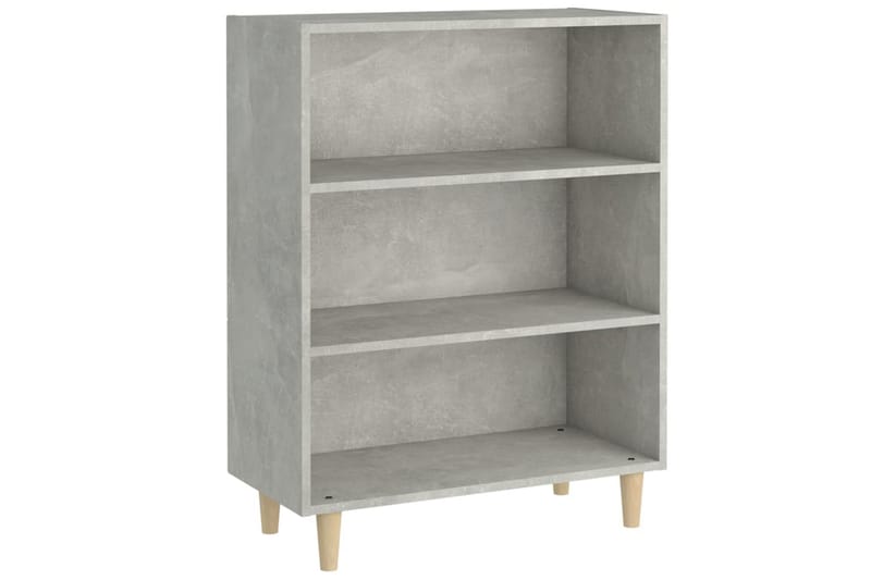 beBasic skænk 69,5x32,5x90 cm konstrueret træ betongrå - GrÃ¥ - Opbevaring - Opbevaringsmøbler - Skænke & sideboards