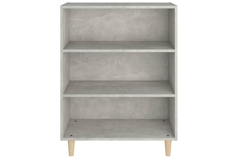 beBasic skænk 69,5x32,5x90 cm konstrueret træ betongrå - GrÃ¥ - Opbevaring - Opbevaringsmøbler - Skænke & sideboards