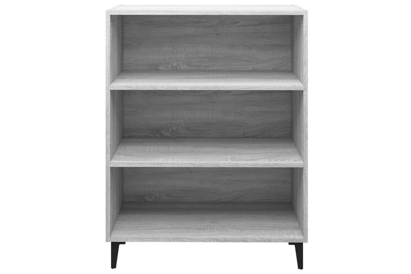 beBasic skænk 69,5x32,5x90 cm konstrueret træ grå sonoma-eg - GrÃ¥ - Opbevaring - Opbevaringsmøbler - Skænke & sideboards