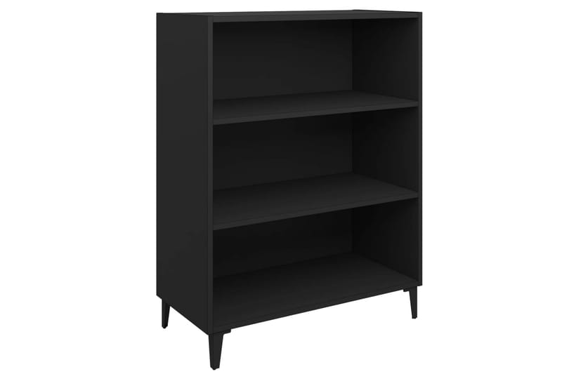 beBasic skænk 69,5x32,5x90 cm konstrueret træ sort - Sort - Opbevaring - Opbevaringsmøbler - Skænke & sideboards