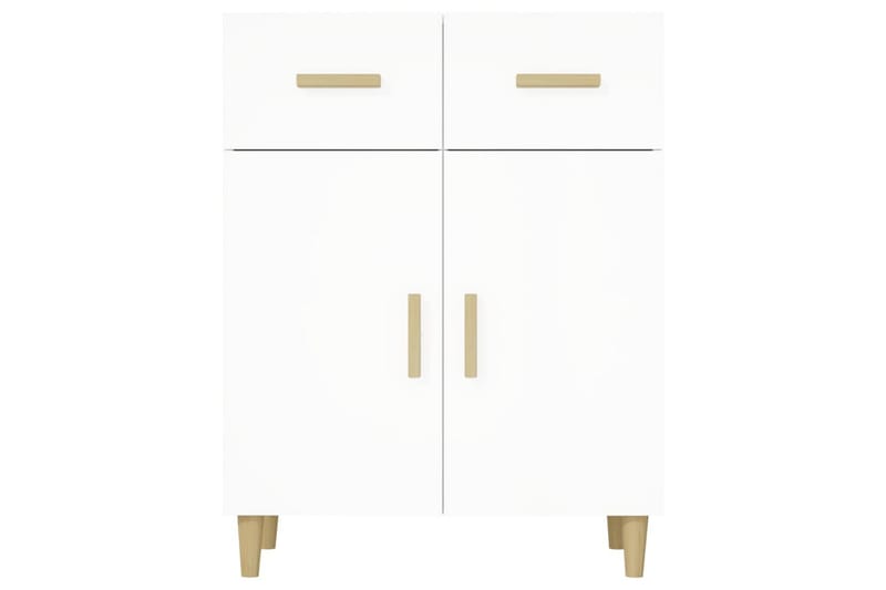 beBasic skænk 69,5x34x89 cm konstrueret træ hvid - Hvid - Opbevaring - Opbevaringsmøbler - Skænke & sideboards