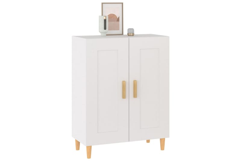 beBasic skænk 69,5x34x90 cm konstrueret træ hvid - Hvid - Opbevaring - Opbevaringsmøbler - Skænke & sideboards