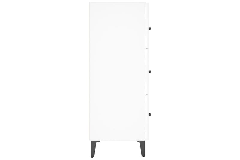 beBasic skænk 69,5x34x90 cm konstrueret træ hvid - Hvid - Opbevaring - Opbevaringsmøbler - Skænke & sideboards