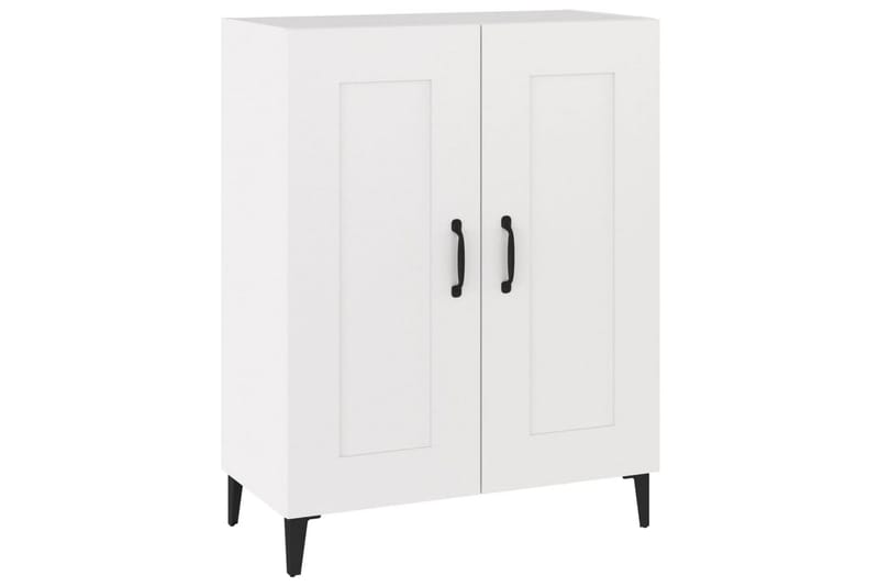 beBasic skænk 69,5x34x90 cm konstrueret træ hvid - Hvid - Opbevaring - Opbevaringsmøbler - Skænke & sideboards