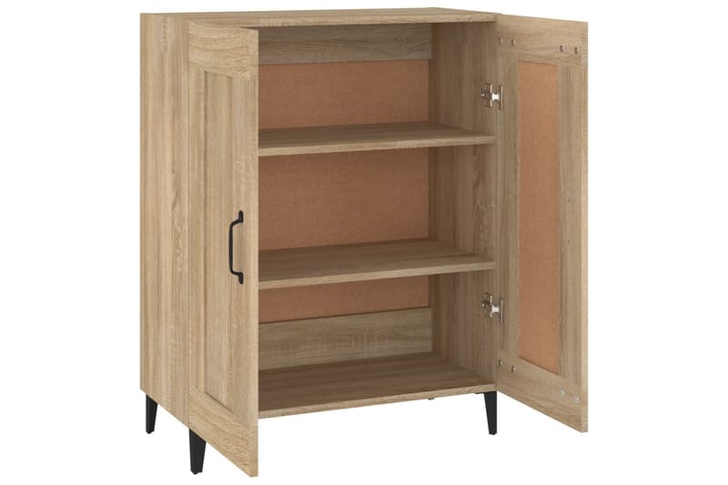 beBasic skænk 69,5x34x90 cm konstrueret træ sonoma-eg - Brun - Opbevaring - Opbevaringsmøbler - Skænke & sideboards