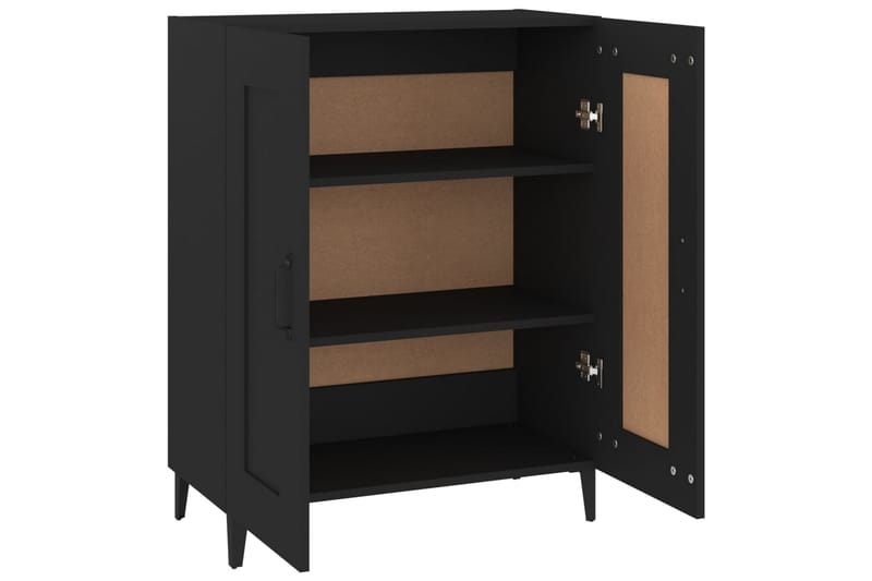 beBasic skænk 69,5x34x90 cm konstrueret træ sort - Sort - Opbevaring - Opbevaringsmøbler - Skænke & sideboards