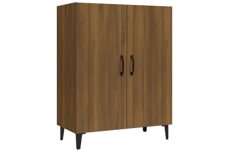 beBasic skænk 70x34x90 cm konstrueret træ brun egetræsfarve - Brun - Opbevaring - Opbevaringsmøbler - Skænke & sideboards