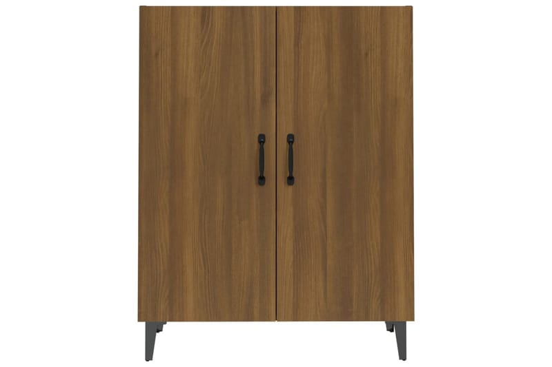 beBasic skænk 70x34x90 cm konstrueret træ brun egetræsfarve - Brun - Opbevaring - Opbevaringsmøbler - Skænke & sideboards