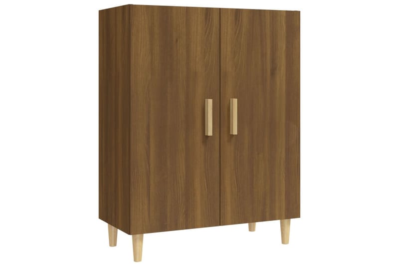 beBasic skænk 70x34x90 cm konstrueret træ brun egetræsfarve - Brun - Opbevaring - Opbevaringsmøbler - Skænke & sideboards