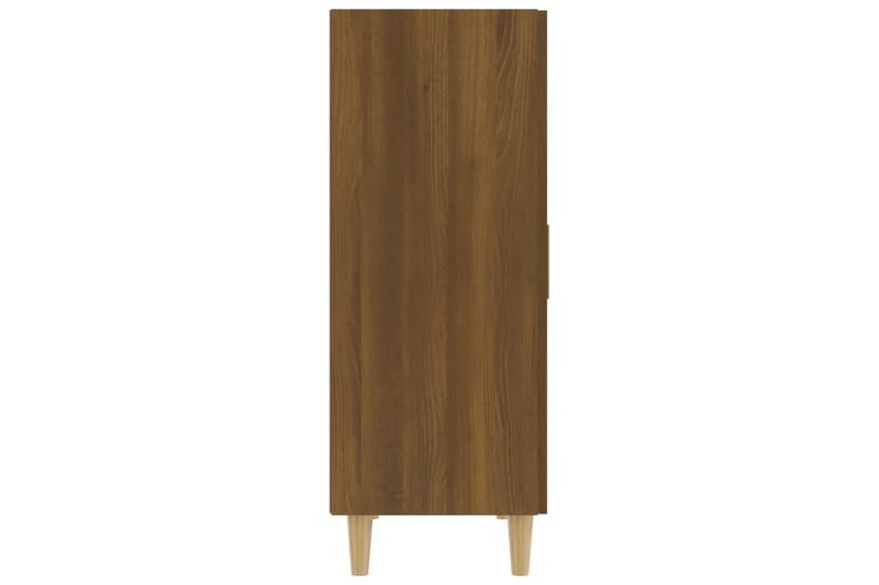 beBasic skænk 70x34x90 cm konstrueret træ brun egetræsfarve - Brun - Opbevaring - Opbevaringsmøbler - Skænke & sideboards