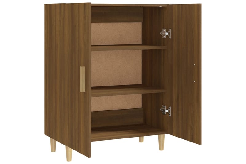 beBasic skænk 70x34x90 cm konstrueret træ brun egetræsfarve - Brun - Opbevaring - Opbevaringsmøbler - Skænke & sideboards