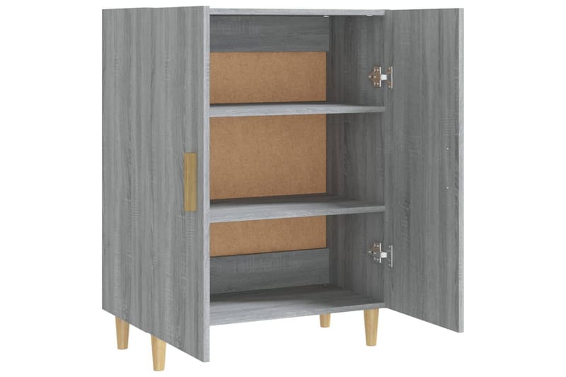 beBasic skænk 70x34x90 cm konstrueret træ grå sonoma-eg - GrÃ¥ - Opbevaring - Opbevaringsmøbler - Skænke & sideboards