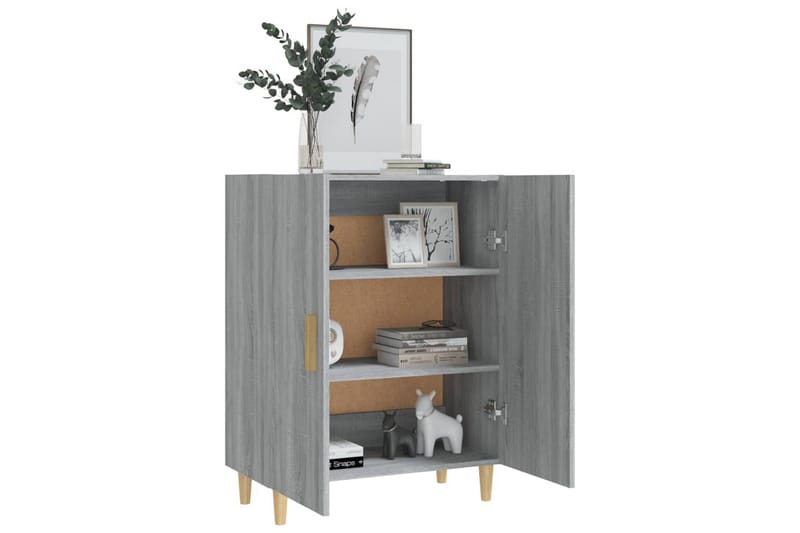 beBasic skænk 70x34x90 cm konstrueret træ grå sonoma-eg - GrÃ¥ - Opbevaring - Opbevaringsmøbler - Skænke & sideboards