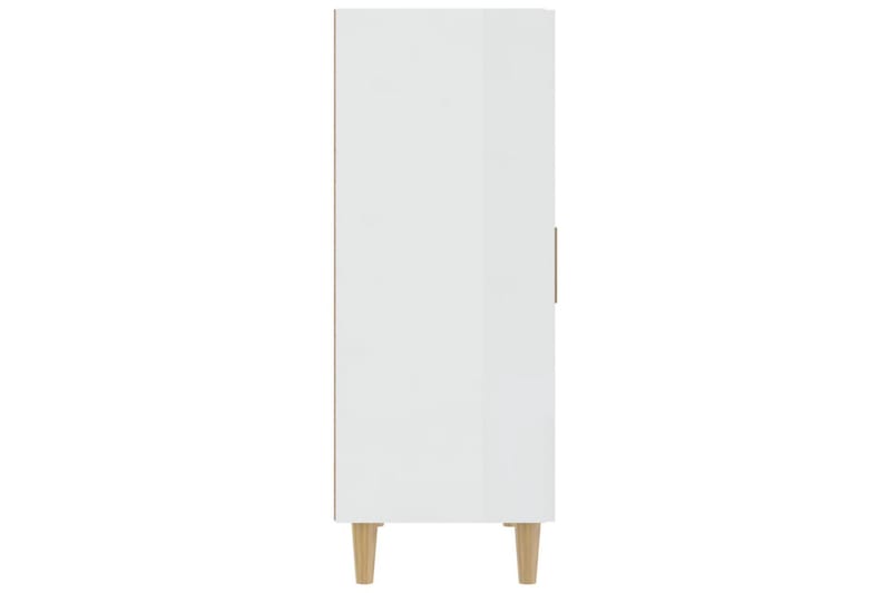 beBasic skænk 70x34x90 cm konstrueret træ hvid højglans - Hvid - Opbevaring - Opbevaringsmøbler - Skænke & sideboards