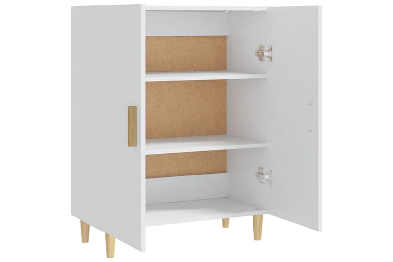 beBasic skænk 70x34x90 cm konstrueret træ hvid - Hvid - Opbevaring - Opbevaringsmøbler - Skænke & sideboards