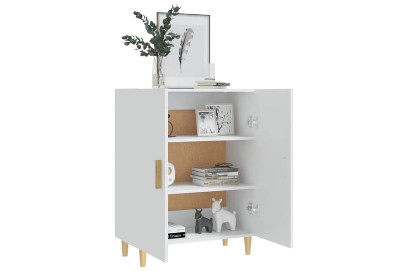 beBasic skænk 70x34x90 cm konstrueret træ hvid - Hvid - Opbevaring - Opbevaringsmøbler - Skænke & sideboards