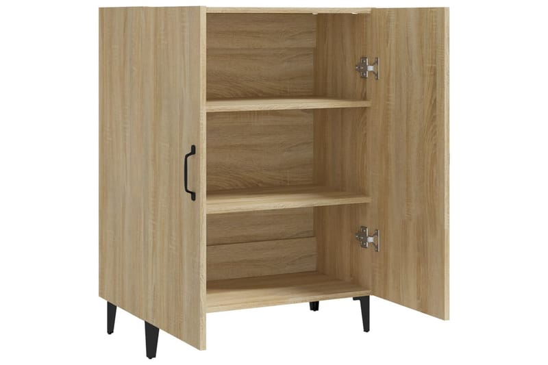 beBasic skænk 70x34x90 cm konstrueret træ sonoma-eg - Brun - Opbevaring - Opbevaringsmøbler - Skænke & sideboards