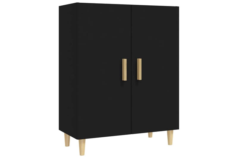 beBasic skænk 70x34x90 cm konstrueret træ sort - Sort - Opbevaring - Opbevaringsmøbler - Skænke & sideboards