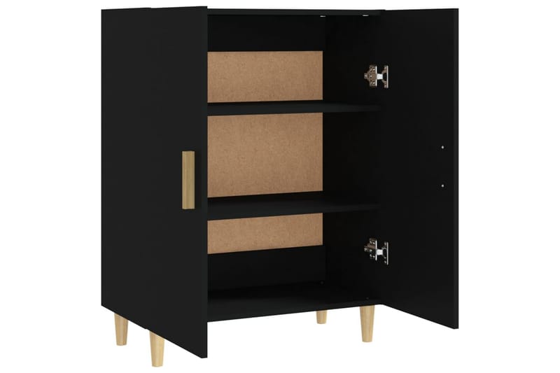 beBasic skænk 70x34x90 cm konstrueret træ sort - Sort - Opbevaring - Opbevaringsmøbler - Skænke & sideboards