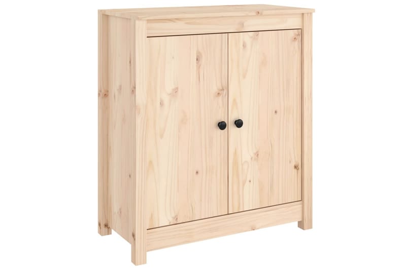 beBasic skænk 70x35x80 cm massivt fyrretræ - Brun - Opbevaring - Opbevaringsmøbler - Skænke & sideboards