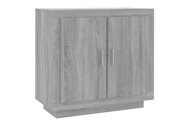 beBasic skænk 80x40x75 cm konstrueret træ grå egetræsfarve - GrÃ¥ - Opbevaring - Opbevaringsmøbler - Skænke & sideboards