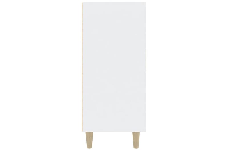 beBasic skænk 90x34x80 cm konstrueret træ hvid - Hvid - Opbevaring - Opbevaringsmøbler - Skænke & sideboards