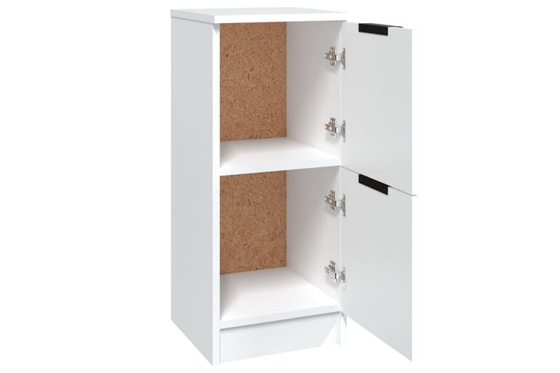 beBasic skænke 2 stk. 30x30x70 cm konstrueret træ hvid - Hvid - Opbevaring - Opbevaringsmøbler - Skænke & sideboards