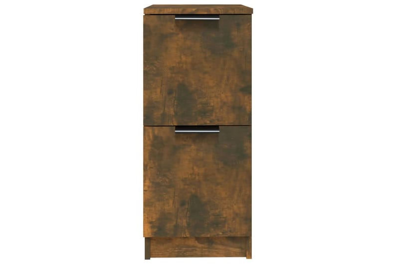 beBasic skænke 2 stk. 30x30x70 cm konstrueret træ røget egetræ - Brun - Opbevaring - Opbevaringsmøbler - Skænke & sideboards