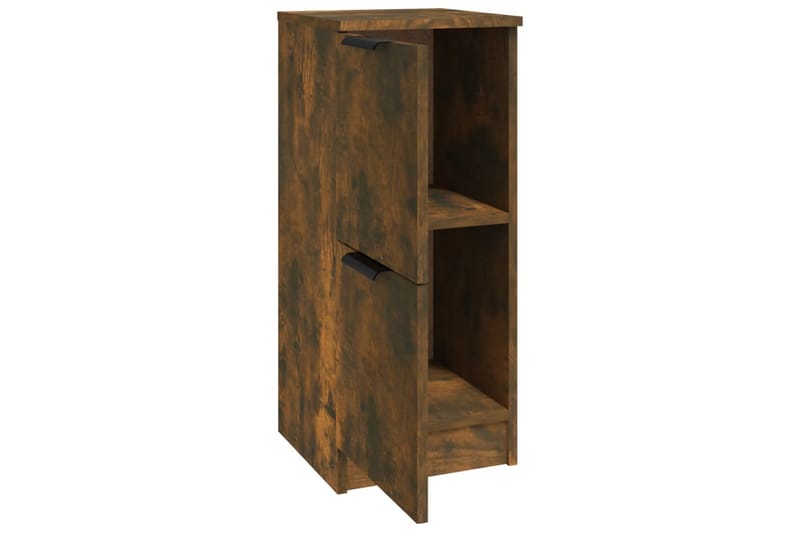 beBasic skænke 2 stk. 30x30x70 cm konstrueret træ røget egetræ - Brun - Opbevaring - Opbevaringsmøbler - Skænke & sideboards