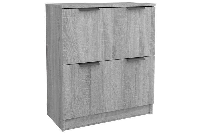 beBasic skænke 2 stk. 60x30x70 cm konstrueret træ grå sonoma-eg - GrÃ¥ - Opbevaring - Opbevaringsmøbler - Skænke & sideboards