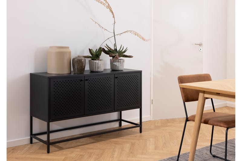 Crabtree Skænk 125 cm - Sort - Opbevaring - Opbevaringsmøbler - Skænke & sideboards