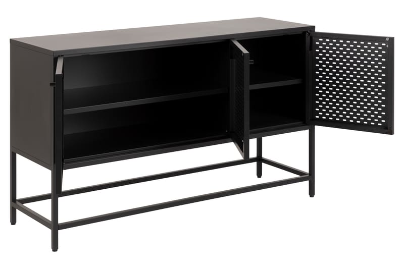 Crabtree Skænk 125 cm - Sort - Opbevaring - Opbevaringsmøbler - Skænke & sideboards