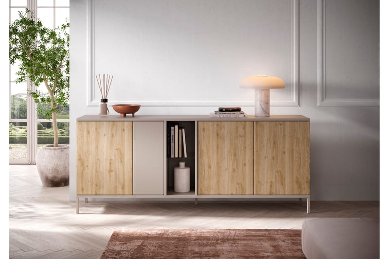 Gent Skænk 210x43 cm - Brun - Opbevaring - Opbevaringsmøbler - Skænke & sideboards