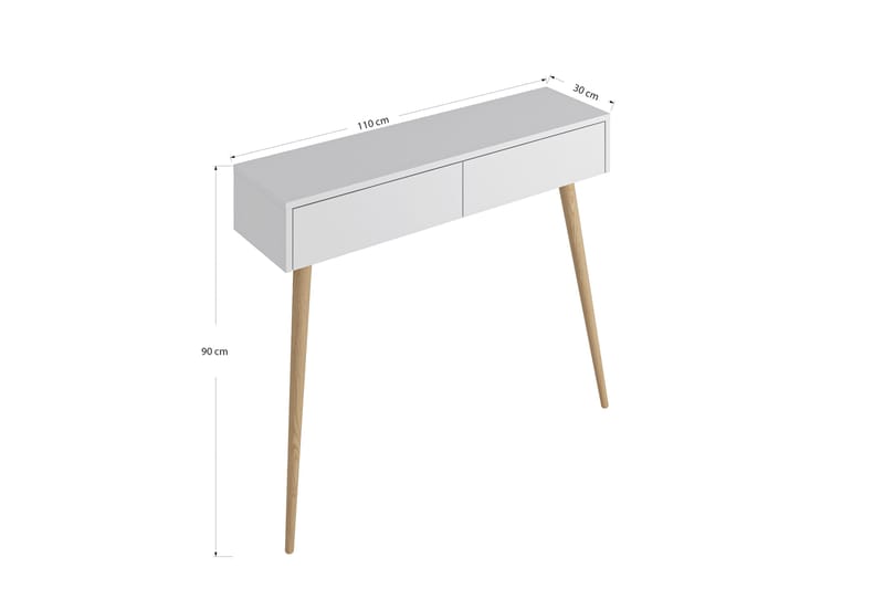 Hawthorn Byrå 110 cm - Hvid - Opbevaring - Opbevaringsmøbler - Kommode