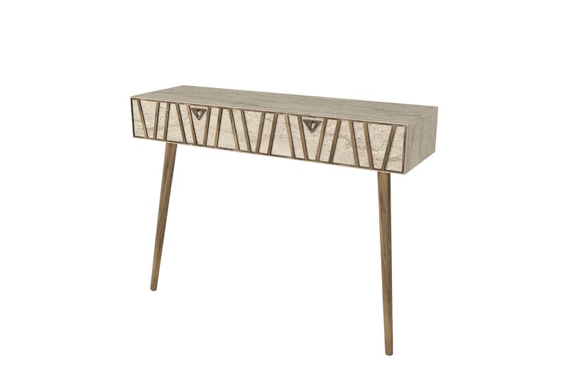 Kaynta Kommode 120 cm - Valnød/Beige - Opbevaring - Opbevaringsmøbler - Kommode