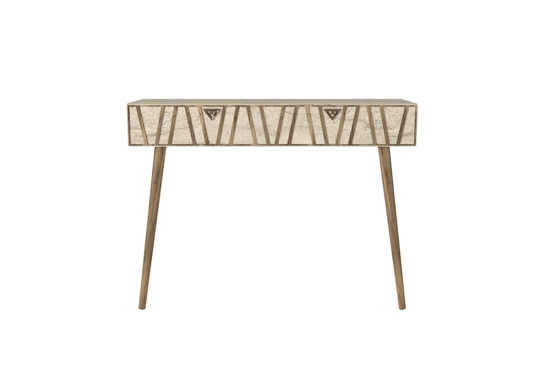 Kaynta Kommode 120 cm - Valnød/Beige - Opbevaring - Opbevaringsmøbler - Kommode