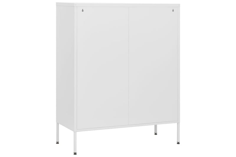 kommode 80x35x101,5 cm Hvid - Hvid - Opbevaring - Opbevaringsmøbler - Kommode - Entrékommode