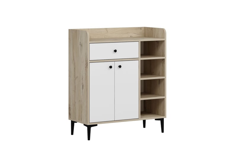 Hollyn Kommode 90 cm - Hvid - Opbevaring - Opbevaringsmøbler - Kommode - Entrékommode