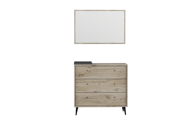 Jarlech Kommode 90 cm - Valnød - Opbevaring - Opbevaringsmøbler - Kommode - Entrékommode