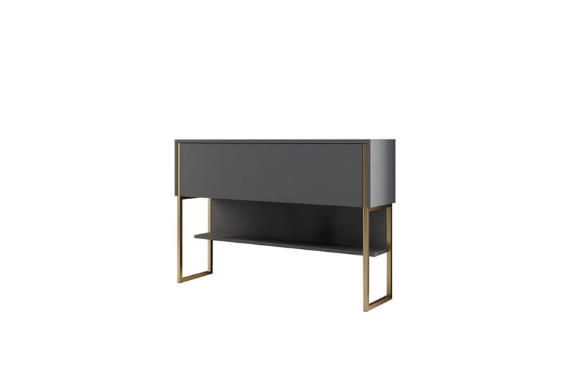 Luxe Kommode 120 cm - Guld/Antracit - Opbevaring - Opbevaringsmøbler - Kommode