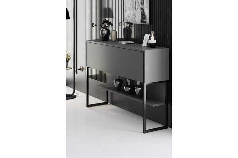 Luxe Kommode 120 cm - Sort/Antracit - Opbevaring - Opbevaringsmøbler - Kommode