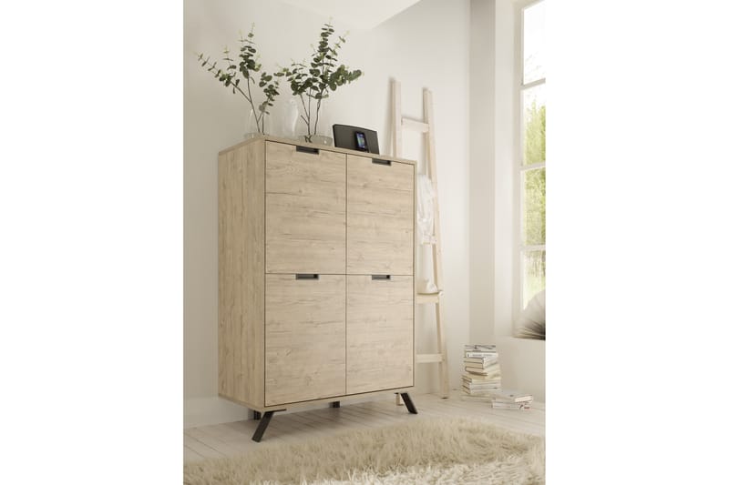 Palma Kommode 106 cm 4 Låger - Sherwood Eg - Opbevaring - Opbevaringsmøbler - Kommode