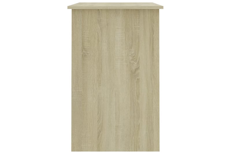 Skrivebord 100x50x76 cm Spånplade Sonoma-Eg - Brun - Opbevaring - Opbevaringsmøbler - Kommode - Sekretær