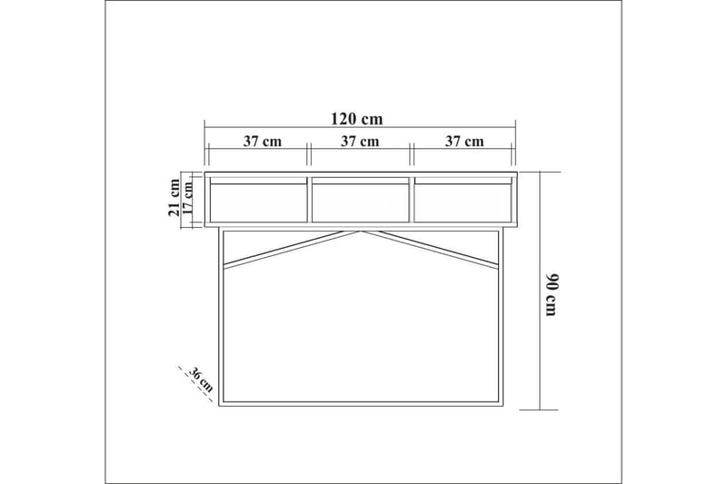 Laxus Kommode 120 cm - Beige - Opbevaring - Opbevaringsmøbler - Kommode