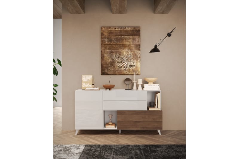 Monaco Skænk 181x42 cm - Messing - Opbevaring - Opbevaringsmøbler - Skænke & sideboards